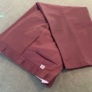 Vintage Dickies 70s High Rise Wide Leg Chocolate Work Pants. CLASSIC!! RARE!!